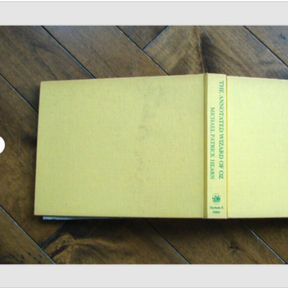 Vintage Wizard of Oz Hardcover Book Frank L Baum The Annotated First Edition DJ - Picture 13 of 16